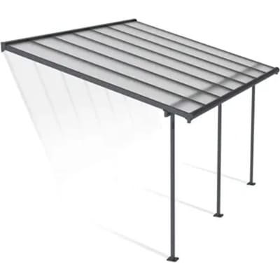 Palram | Canopia - Terrasoverkapping Sierra - Donkergrijs - 3x4,3m