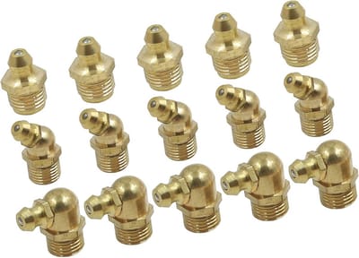 Nippel Set - Vetnippels - Smering - M10 Schroefdraad - 5 Stuks