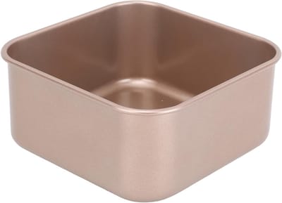 Diepe Bakvorm van Koolstofstaal - Antikleef Cakevorm voor Taarten, Brood, Pizza en Koekjes (Afmeting: 7 x 1,8 cm)