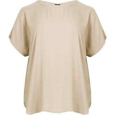 Top met ronde hals dames Mat Fashion