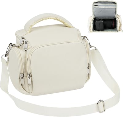 Camera Tas voor SLR en DSLR, Waterdichte Fototas voor Canon, Nikon en Sony met Ruimte voor Lenzen en Accessoires