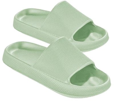 Beco Damesslippers Airkiss Easy | Salie Groen - 35-36