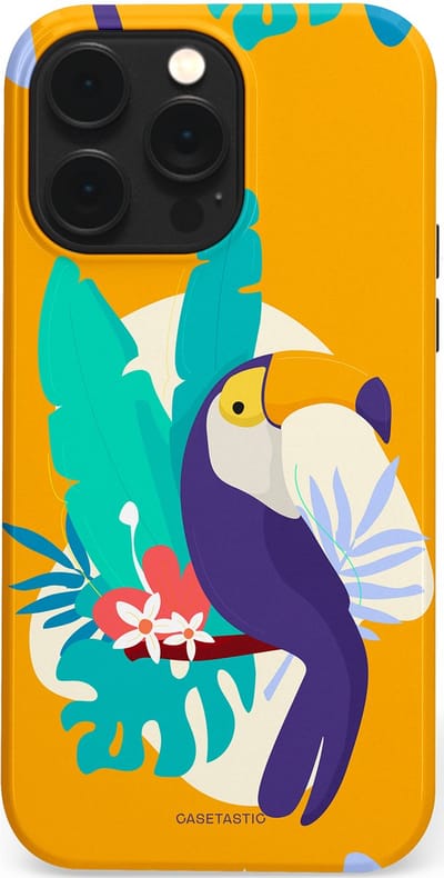 Casetastic Hoesje Geschikt voor Apple iPhone 14 Pro Max Magsafe - Stijlvolle Beschermende Duo-layer Case - Toeceaan