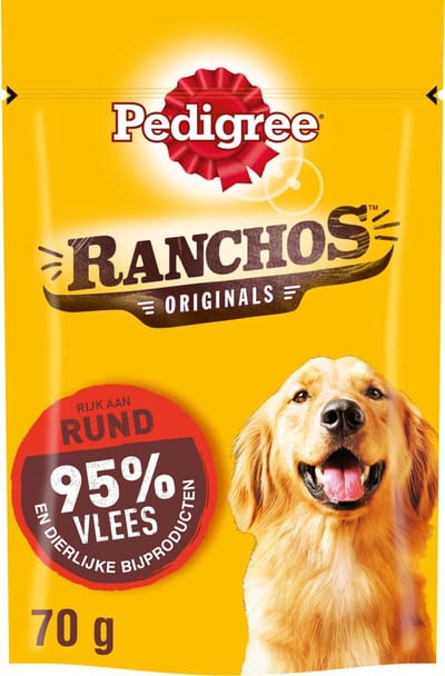 Pedigree Ranchos - Rund - Hondensnacks - 70g
