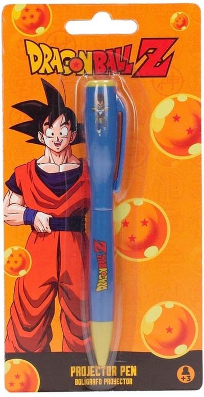 SD Toys Dragon Ball Z - With Light Projector Vegeta Pen - Blauw