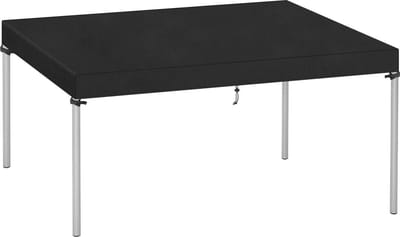 Afdekhoes voor tuintafel waterdicht - afdekzeil tuintafel winddicht - 420D Oxford-weefsel - 150 x 80 x 15 cm