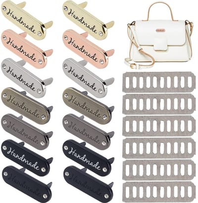 Cosensi - 14 Sets Handgemaakte Label Tags in Diverse Kleuren