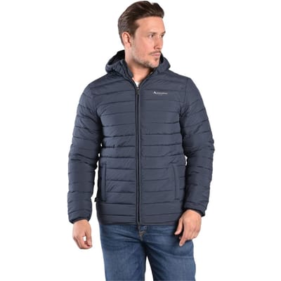 Aquascutum Heren Actief Gewatteerd Jasje (Marineblauw)