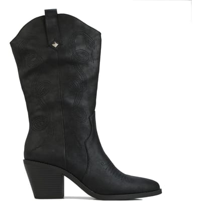 Women's Rocket Dog Feria Cowboy Boots in Black