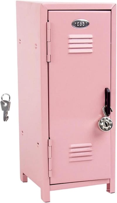 Mini kluisje - Afsluitbare box - Veilige opslag - Betrouwbaar sleutelontwerp - 275 cm - Zwart
