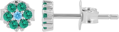 AKZENT Akzent dames oorbel "Blütenzauber Lilly" van 925 sterlingzilver, gerhodineerd,