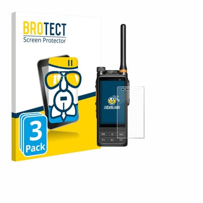 Screenprotector 3 Stuks voor Hytera PDC680 Beschermglas transparant