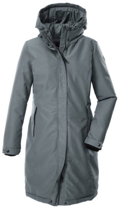 Killtec dames winterjas - Parka - functioneel - 43522 - staalblauw - maat 50