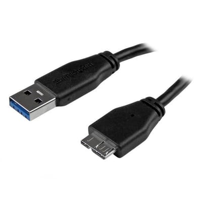 StarTech.com Slim SuperSpeed USB 3.0 A to Micro B Cable