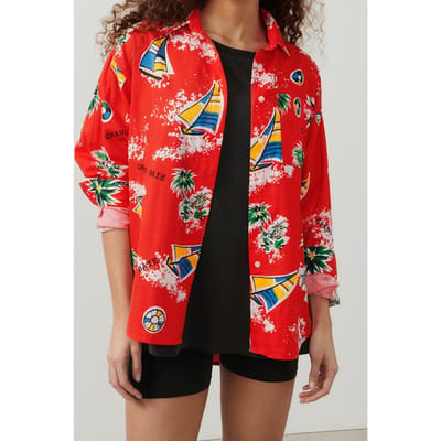 American Vintage Bygoo Shirt Beny Maat: XS/S | Overhemden Outlet | Dames