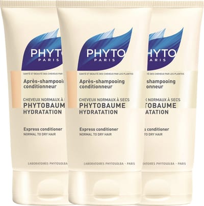 Phyto Paris Phytobaume Hydration Express conditioner Normal to Dry Hair 50ml x 3