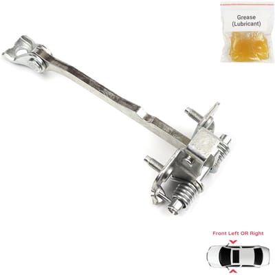 BDP1255 Charnière Butée de Porte Avant Limiteur de Fin de Course pour Renault Trafic MK3 Talento Opel Vivaro B NV300 Primastar 804300242R