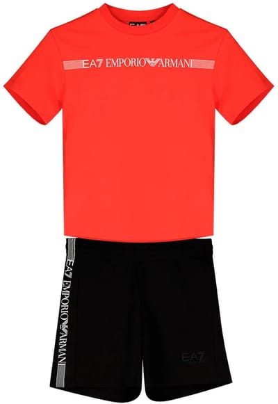 Ea7 Emporio Armani 7b000267_af12874 Trainingspak Rood,Zwart 8 Years Jongen