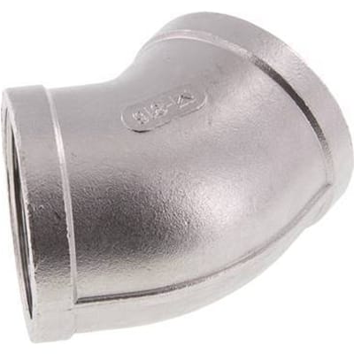 Rp 2'' RVS L-Fitting 45graden 16 Bar - FL2E-F-SH-200R-45