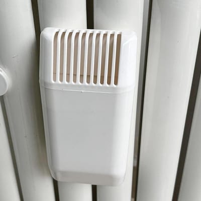 Radiator Luchtbevochtiger - Verdamper Hitte - Lucht Verbeteren - Natuurlijke Verdamping - 4.5 x 2.5 x 3.3 Inch - Wit