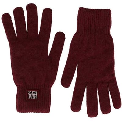 Heatkeeper - Thermo Handschoenen - Dames - Burgundy - TOG-waarde 1.9