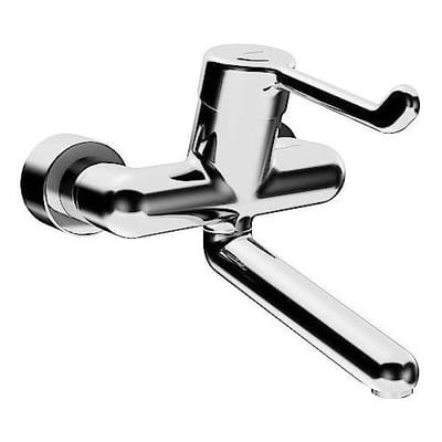Hansamedipro single-lever wall-mounted basin mixer 02562202