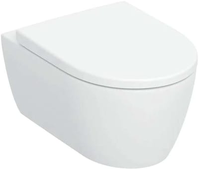 Geberit iCon - Hangend toilet met SoftClose zitting, TurboFlush, Rimfree, wit 503.046.00.1