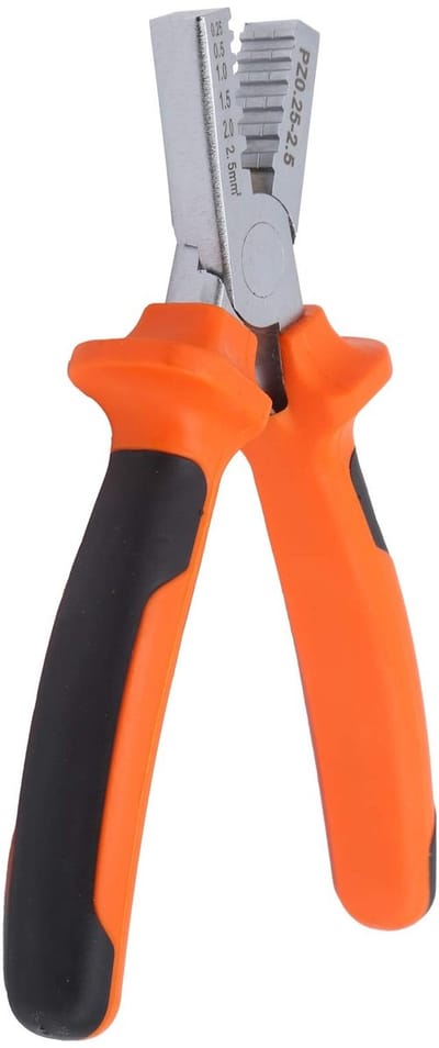 Dailygoods - Draad Stripping Tang - Ergonomische Krimptang - Comfortabel Handvat - Industrieel Gebruik - Draagbaar - Geschikt voor Professionals
