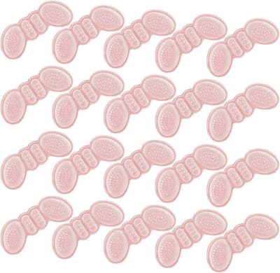 Zelfklevende Hielpads - Anti-wrijving Kussens - Voetcomfort Bescherming - Sterke Adhesie - 6 mm Dik - Beige Zwart Roze