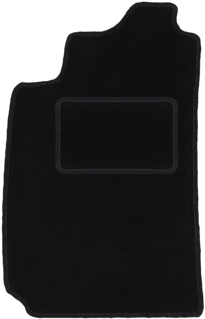Bestuurdersmat zwart voor: Renault Megane I sedan, klassieker, hatchback, grand tourer, stationwagen (1995-2002)