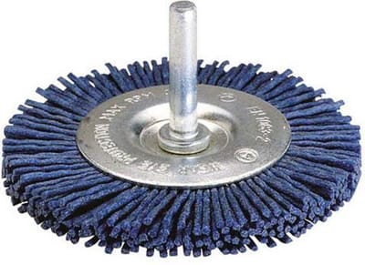 wolfcraft - Nylon Schijfborstel Boormachine - soft Ø 100 mm - 2727000