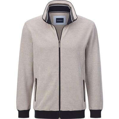 Babista herren Sweatvest - 48/50 - beige - Plus Size