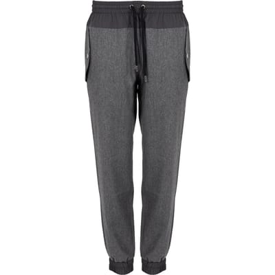 Les Hommes broek Comfy Mannen Grijs