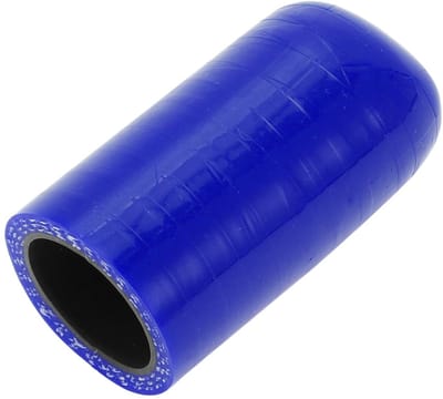 Dailygoods- Siliconen Eindkap 50 mm - Versterkte Siliconen Eindkap - Rubber Slang - Universele Aftakbuis - Binnendiameter 22 mm - Bestand tegen Hoge Temperaturen - Afsluitdop