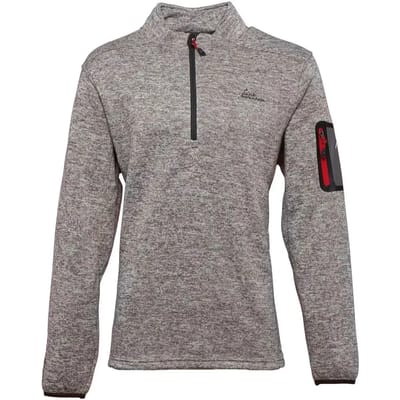 Fleece sweatshirt met halve rits Peak Mountain Cypar