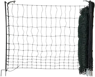 Horizont easyLine - Omheiningsnet - Kippennet - 25m x 105cm - Dubbele Pen - Niet Elektrificeerbaar