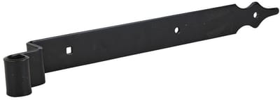Duimheng - Bocht rustica - Voor 16 mm duim - 45 cm - Zwart