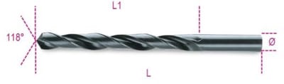 Beta 410 3,00-SPIRAALBOREN HSS, KORTE