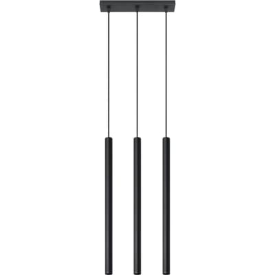 Sollux Lighting Hanglamp Pastelo - G9 - zwart - staal - 90x30x5cm