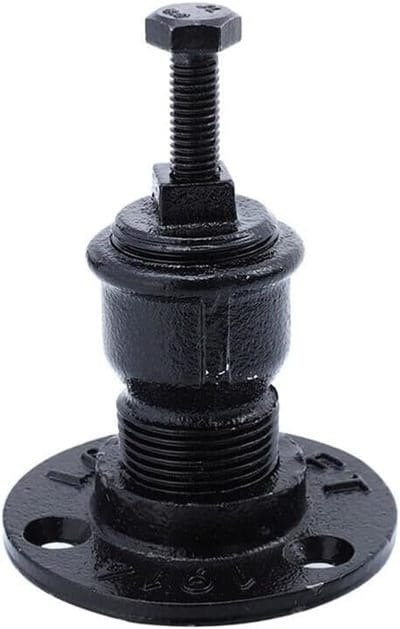 Leuningbeugel - Trapleuningsteun - Veilige Steun - Zwaar Ijzer - 2-5cm - Zwart