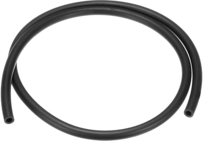Dailygoods - M METERXITY Smeerolieslangen, 6 mm (1/4 inch) ID x 10 mm (3/8 inch) OD 1 meter rubberen slang voor irrigatie/kleine apparatuur/buiten/tuin waterslang [zwart]