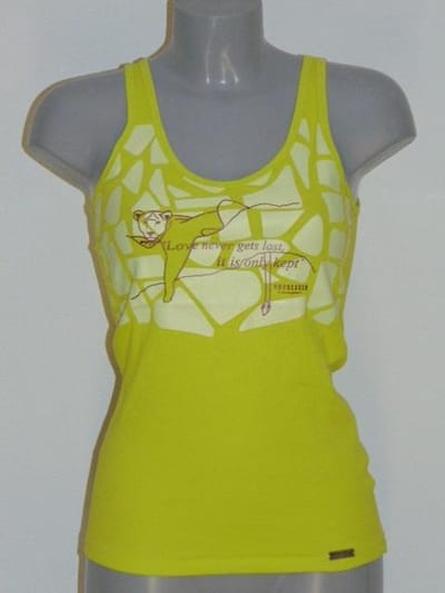 MARLIES DEKKERS FUNKY HALO Lime Tank Top S
