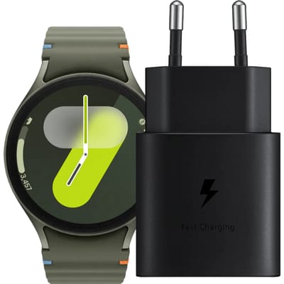 Samsung Galaxy Watch 7 4G Groen 44mm + Oplader 25W