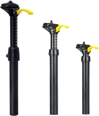 Verstelbare Zadelpen - Dropper Post - Mountainbiken - Schokdempende Functie - 30.9 x 375 mm - Zoals afgebeeld