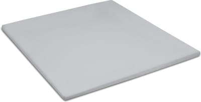Cinderella - Topper Hoeslaken (tot 15 cm) - 90x200/210 cm - Lichtgrijs