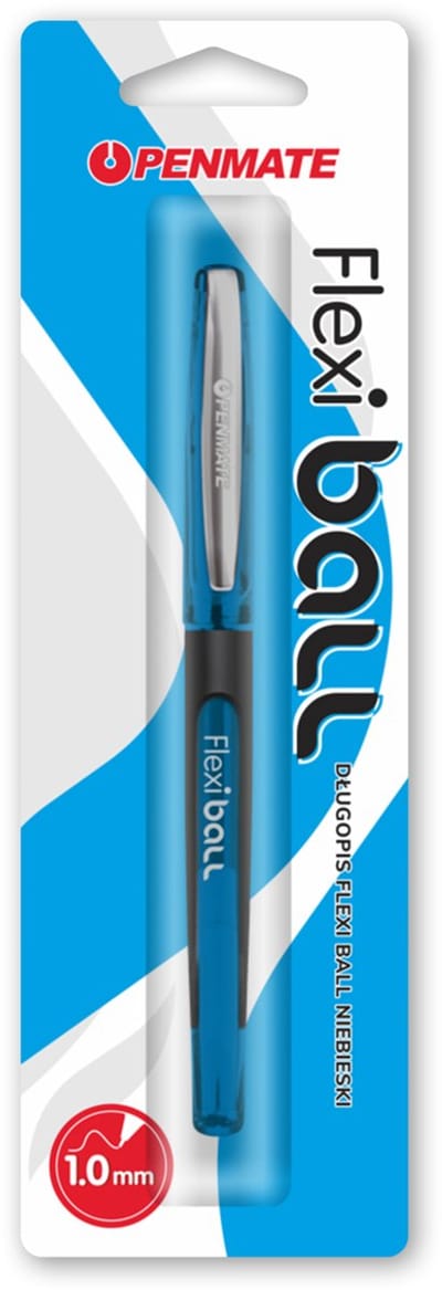 Penmate Flexi Ball Blauwe Pen - Comfortabel Schrijven