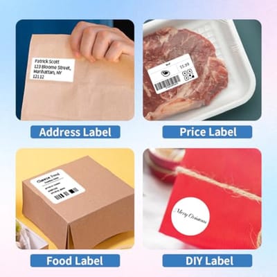 Labelprinter Bluetooth met Thermische Stickers - 25-58 mm - Voor Winkels, Kantoor en Supermarkten