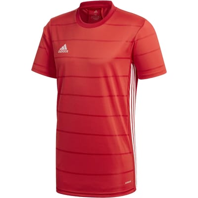 Adidas Campeon 21 Shirt Korte Mouw Heren - Rood | Maat: S