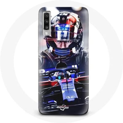 Case voor Samsung Galaxy A70 Formule 1 Pierre Gasly Franse F1-coureur
