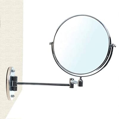 Draaibare Cosmeticaspiegel met 2 Vergrotende Spiegels - 8 inch, 360° draaibaar